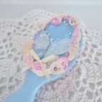 "Nice to Meet Ya" • Decoden Mini Hairbrush