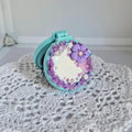 "GRL GVING" • Decoden Compact Mirror Hairbrush