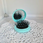 "GRL GVING" • Decoden Compact Mirror Hairbrush