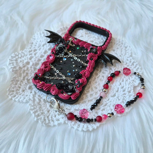 "Bite Me" • iPhone 17 Pro • Decoden Phone Case