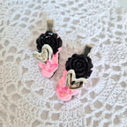 "What is Love?" • Decoden Hair Clips