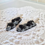 "CHESS" • Decoden Hair Clips