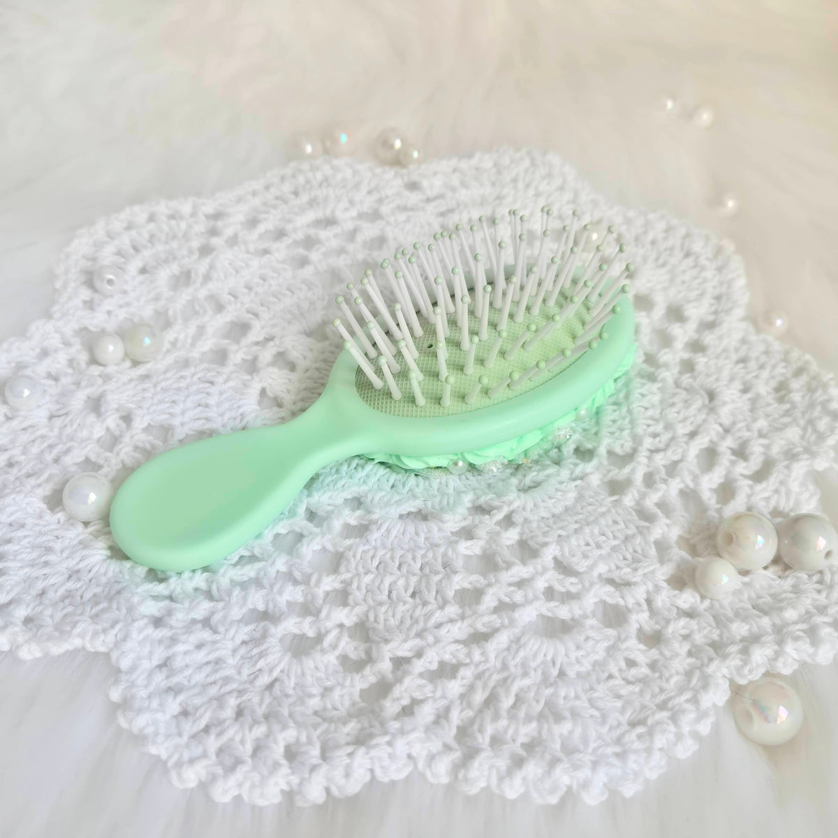 "Sweetest Obsession" • Decoden Mini Hairbrush