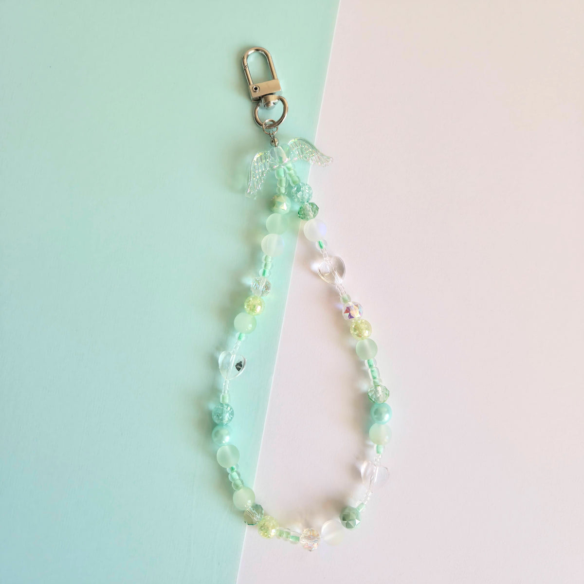 "Catch Catch" • Beaded Wristlet