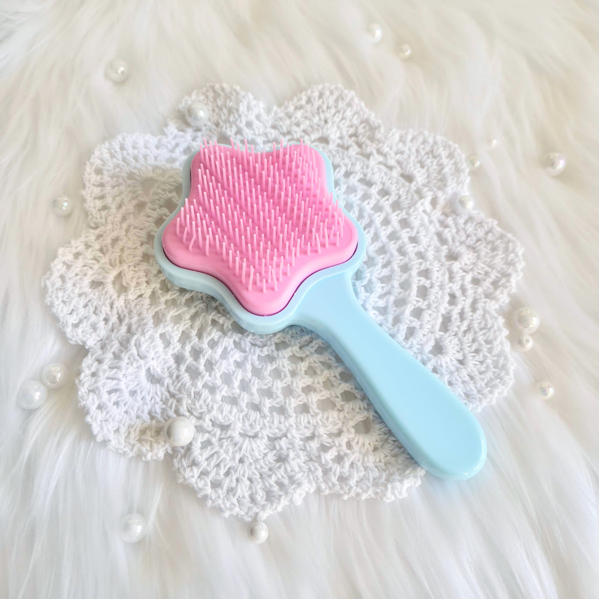 "HEARTBREAK AVENUE" • Decoden Mini Hairbrush