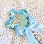 "HI HELLO" • Decoden Hand Mirror