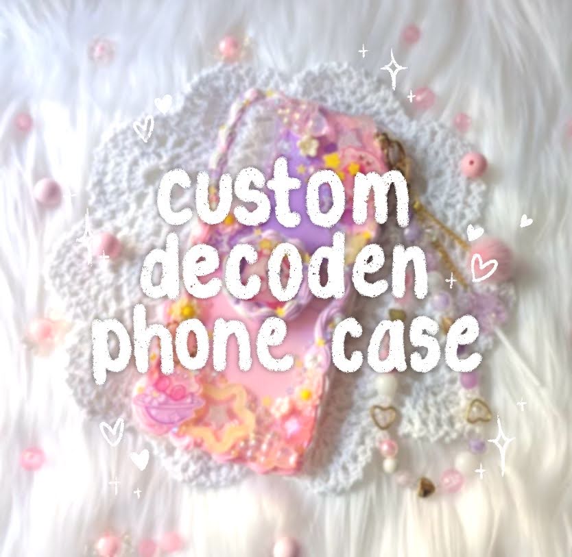 Custom Decoden Phone Case