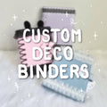 Custom Deco Binder