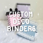 Custom Deco Binder